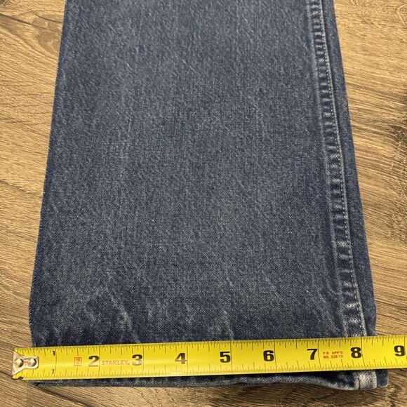 Vintage Wrangler 13MWZ Jeans Mens 40x34 Blue Cowboy Cut Original Fit Denim - Picture 9 of 10